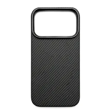 Кевларовая накладка Cabal Kevlar Case Ultra-Slim Monogram совместимый с iPhone 17 Pro Max черный