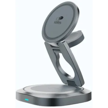 Беспроводная зарядная станция 3 в 1 Cabal Premium CP-MWC-253-2 25W