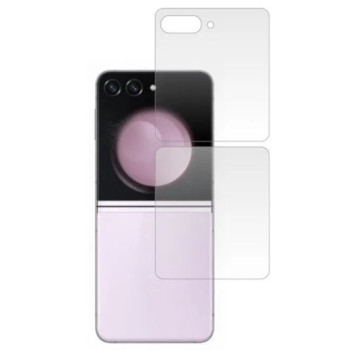 Защитная пленка для внешнего экрана Samsung Galaxy Z Flip5, 2в1 (Матовая)