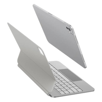 Клавиатура Uniq Venno Pro для iPad Pro 11 M4/M5 (Белая)