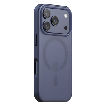 Чехол Gurdini Shockproof с поддержкой MagSafe противоударный для iPhone 17 Pro Max (Синий)