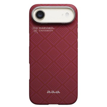 Чехол Pitaka Ultra-Slim Case Harvard University для iPhone Air, принт: Гарвардский Университет (Красный)