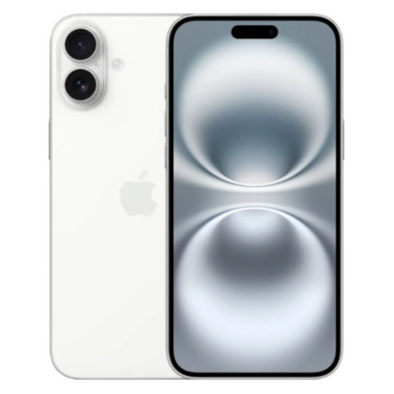 Телефон Apple iPhone 16 256 ГБ, eSim (электронная SIM-карта),цвет: белый (White)