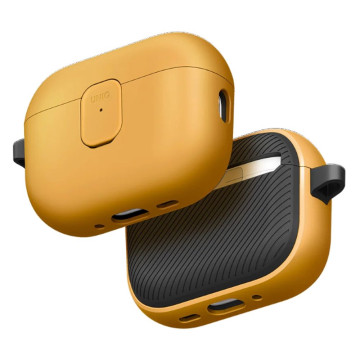 Чехол Uniq Clyde для AirPods Pro 3 (Желто/Серый)