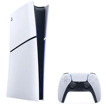 Игровая приставка Sony Playstation 5 Slim 1 ТБ версия без дисковода (Digital Edition) (Белая)
