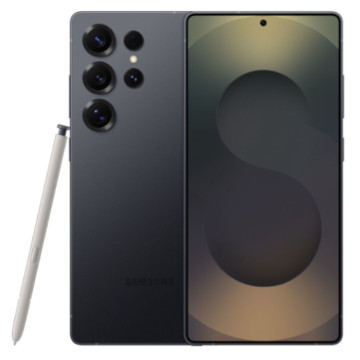Телефон Samsung Galaxy S25 Ultra 12/1 ТБ, цвет: угольно-черный титан (Titanium Jetblack)