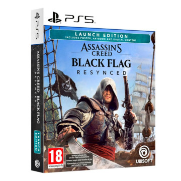 Игра Assassin's Creed: Black Flag Resynced Launch Edition для PlayStation 5 (PS5), русские субтитры