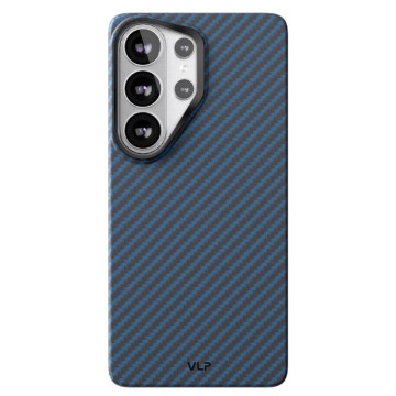 Чехол VLP Kevlar Case с поддержкой MagSafe для Samsung Galaxy S26 Ultra (Синий)