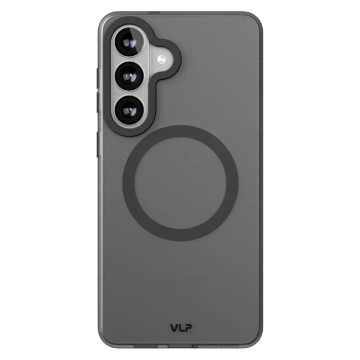 Чехол VLP Moon Case с поддержкой MagSafe для Samsung Galaxy S26 (Черный)