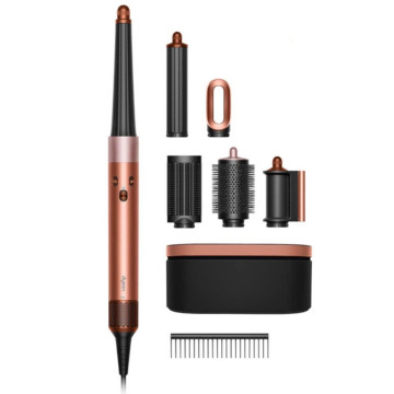 Стайлер Dyson Airwrap i.d. Long HS08 для прямых волос (Straight+Wavy), цвет: янтарный шелк (Amber Silk) вилка EU