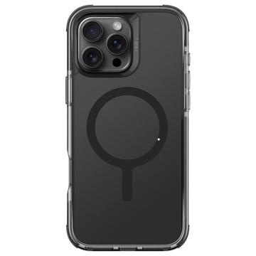 Чехол Uniq Combat Black с поддержкой MagSafe для iPhone 16 Pro Max (Черный)