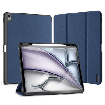 Чехол Dux ducis Domo Series для iPad Air 13 с отсеком для стилуса (Тёмно-синий)