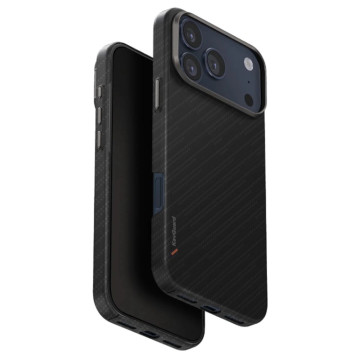 Чехол Uniq Keva Edge с поддержкой MagSafe для iPhone 17 Pro Max (Черный)