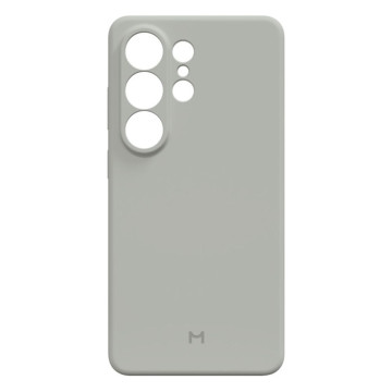 Чехол силиконовый Magssory с поддержкой MagSafe для Samsung Galaxy S26 Ultra (Бежевый)