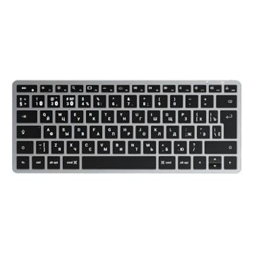 Клавиатура беспроводная Satechi Slim X1, Bluetooth (Серый космос)