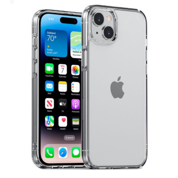 Чехол Gurdini Alba Series iPhone для 15 Plus (Прозрачный)