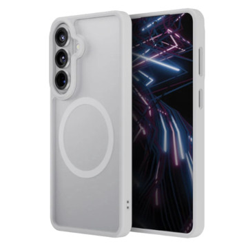 Чехол Uniq Veren с поддержкой MagSafe для Galaxy S26+ (Белый)