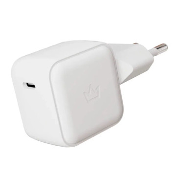 Сетевое зарядное устройство VLP 45 Вт USB-C, PD, PPS (Белое)