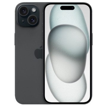 Телефон Apple iPhone 15 128 ГБ, цвет: черный (Black)