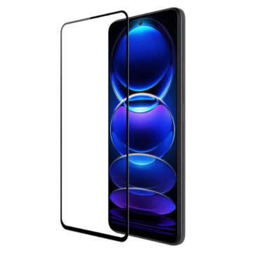 Защитное стекло для Xiaomi Redmi Note 12 Pro (С черной рамкой)