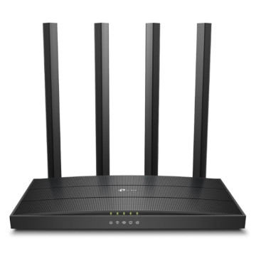 Беспроводной Wi-Fi роутер TP-Link Archer C6, AC1200 MU-MIMO (Черный)