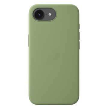 Чехол Тор силиконовый с поддержкой MagSafe для iPhone 16e/17e (Светлый Мох)