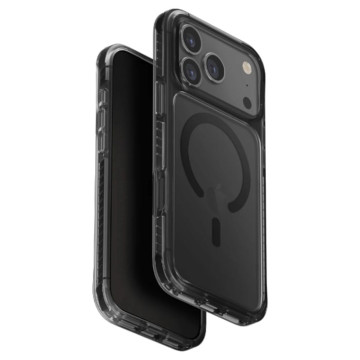 Чехол Uniq Combat для iPhone 17 Pro с поддержкой MagSafe (Черный)