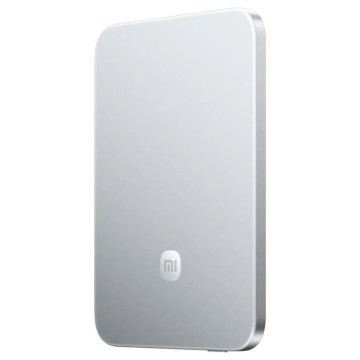 Внешний аккумулятор Xiaomi UltraThin Magnetic Power 5000мAч (Серебристый)