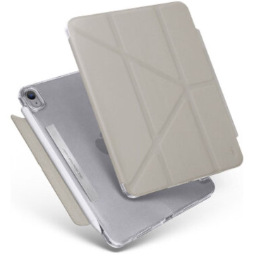 Чехол Uniq Camden для iPad mini (2021/2024) антибактериальный (Серый)