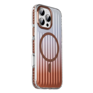 Чехол Gurdini Ocean Case с поддержкой MagSafe для iPhone 16 Pro Max (Бронзовый)
