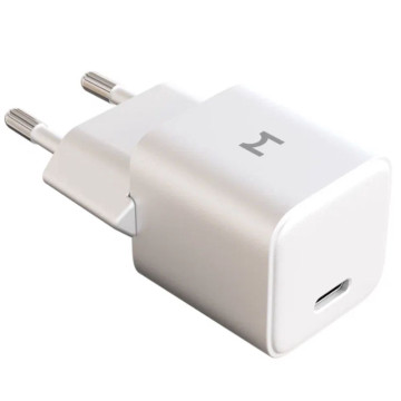 Сетевое зарядное устройство Magssory Nano 30 Вт Gan USB-С (Белое)