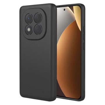 Чехол силиконовый для Xiaomi Redmi Note 15 Pro 4G (Черный)