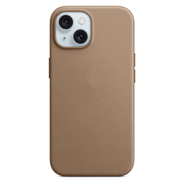 Чехол Тор с поддержкой MagSafe FineWoven Case для iPhone 15 Plus (Коричневый)