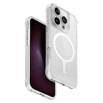 Чехол Uniq Lifepro Xtreme Tincel с поддержкой MagSafe для iPhone 16 Pro (Прозрачный)