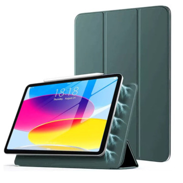 Чехол книжка Gurdini Magnet для iPad 10.9”/iPad 11" (Темно-зеленый)