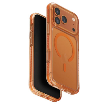 Чехол Uniq Combat с поддержкой MagSafe для iPhone 17 Pro Max (Оранжевый)