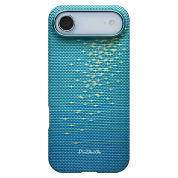 Чехол Pitaka Ultra-Slim Case для iPhone Air, принт: синий/звезды (Lucid Blue)