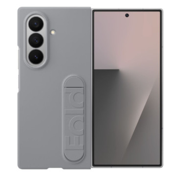 Чехол Samsung Silicone Magnet Case с поддержкой MagSafe для Samsung Galaxy Z Fold 7 (Серый)+Пленка