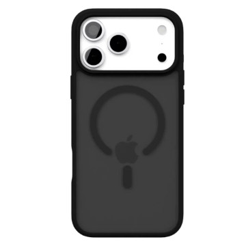 Чехол защитный VLP LITE Bloom Case с поддержкой MagSafe для iPhone 17 Pro Max (Черный)