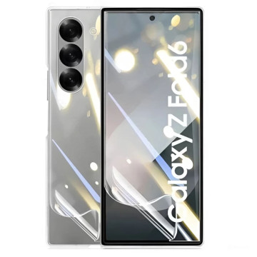 Защитная пленка для внешнего экрана Samsung Galaxy Z Fold6 2в1 (Глянцевая)