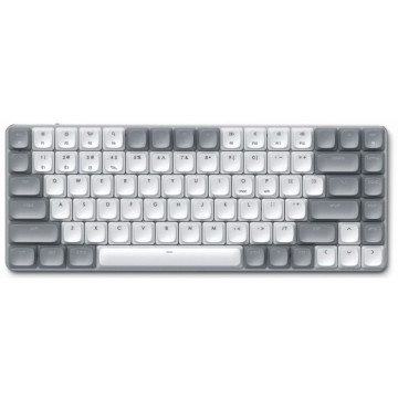 Клавиатура Satechi SM1 Slim Mechanical Backlit Bluetooth (Бело-серая)