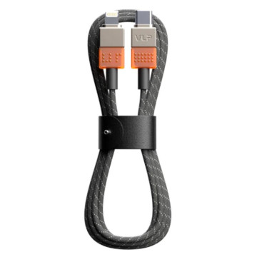 Кабель VLP Neo USB-C - Lightning, 27 Вт, 1.5 м (Янтарно-серый)