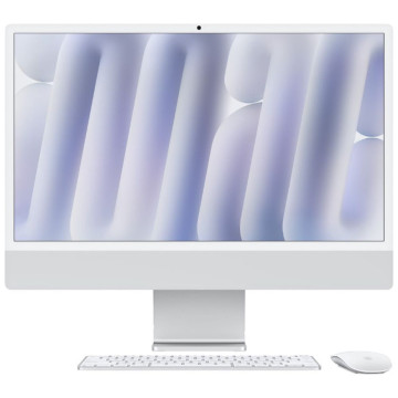 Моноблок Apple iMac 24" Retina 4.5K (M4 10C CPU, 10C GPU) 16 ГБ, 1ТБ SSD Серебристый Z1EJ000MC/Z1EH000V5