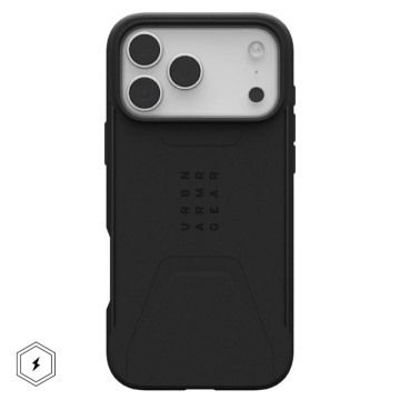 Чехол UAG Civilian с поддержкой MagSafe для iPhone 17 Pro Max (Черный)