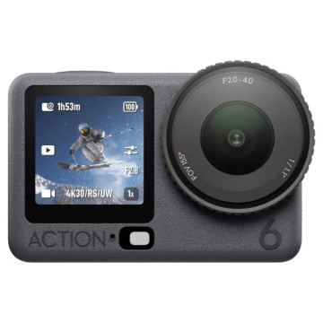 Экшн-камера DJI Osmo Action 6 Adventure Combo, цвет: черный (Black)