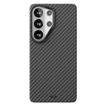 Чехол VLP Kevlar Case с поддержкой MagSafe для Samsung Galaxy S26 Ultra (Черный)