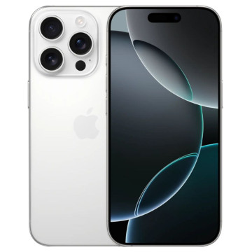 Телефон Apple iPhone 16 Pro 1 ТБ, eSim (электронная SIM-карта), цвет: белый титан (White Titanium)