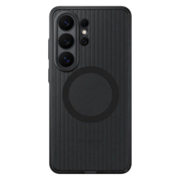 Чехол Samsung Rugged Magnet Case с поддержкой MagSafe для Samsung Galaxy S26 Ultra (Черный)