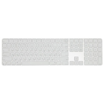 Клавиатура Apple Magic Keyboard USB-C с Touch ID и цифровой панелью, 3 поколение (Белая)