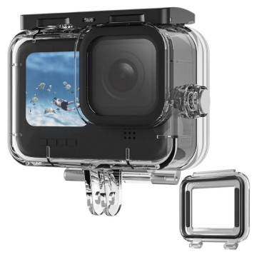 Водонепроницаемый чехол Telesin с расширенной комплектацией для GoPro Hero 13/12/11/10/9